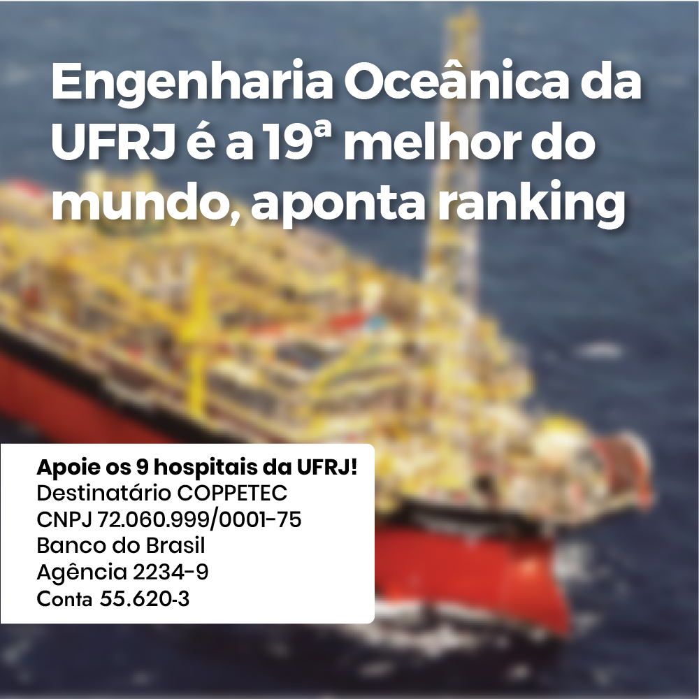 Engenharia Oceânica da UFRJ é a 19ª melhor do mundo, aponta ranking