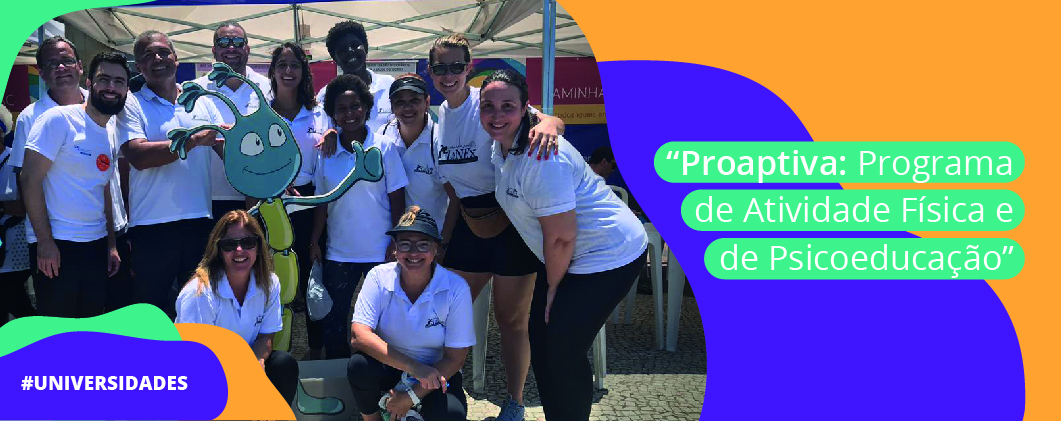 Projeto “Proaptiva” utiliza a prática do exercício físico no tratamento de transtornos mentais.