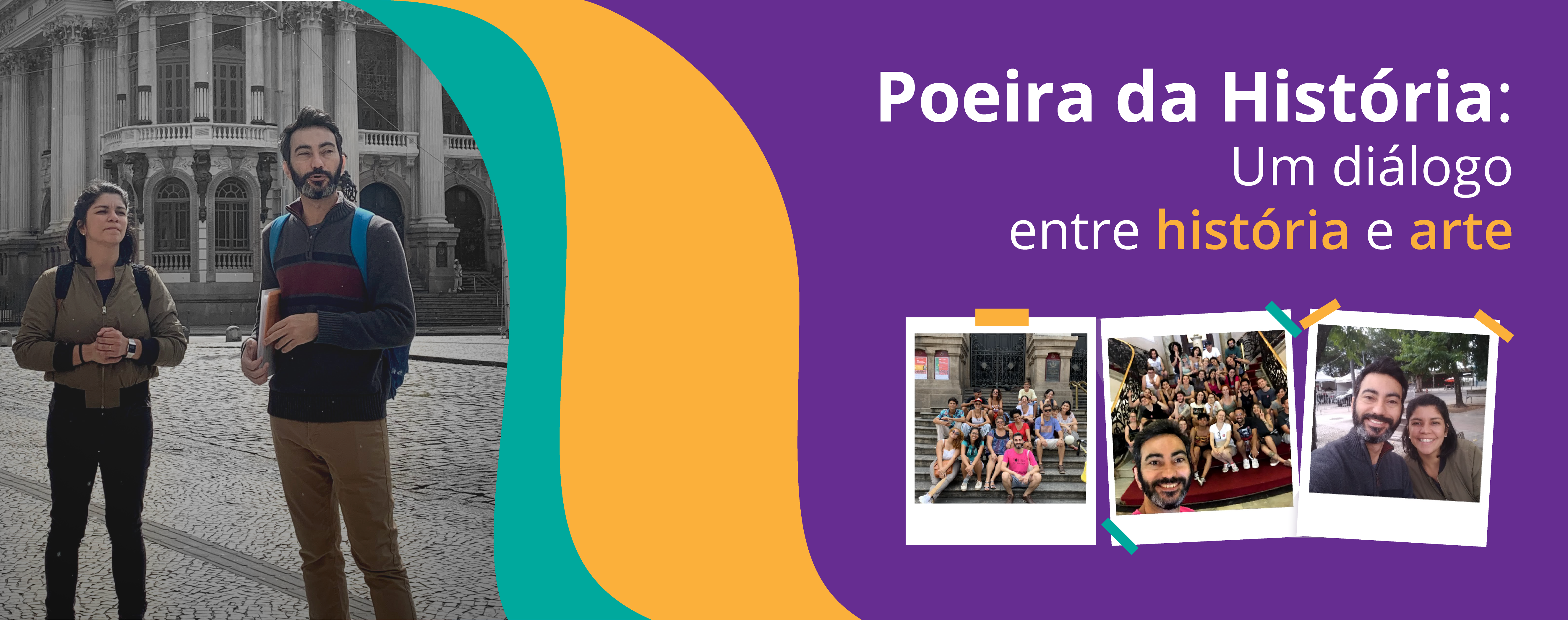 Arte e história caminhando de mãos de dadas