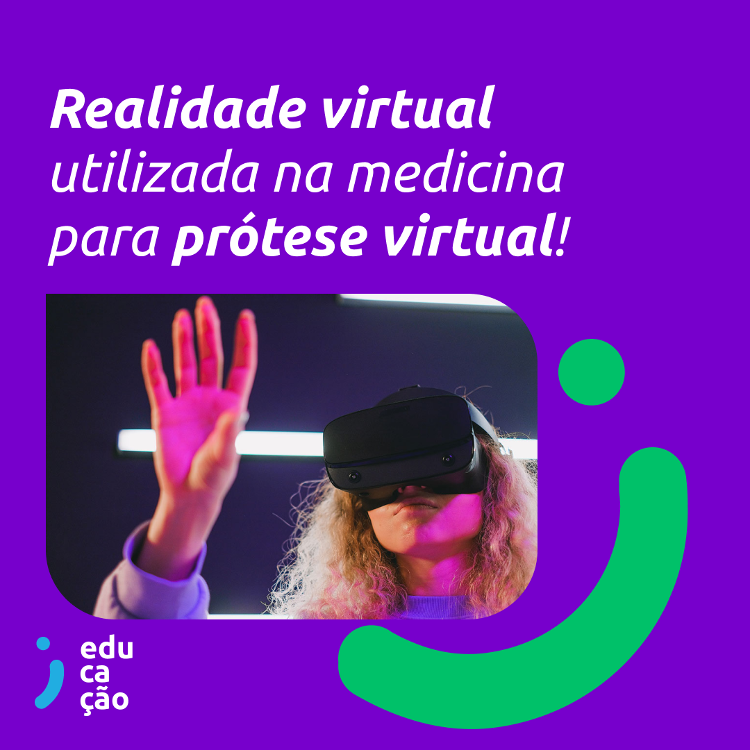 Pessoas com amputação podem usar realidade virtual para reabilitação.