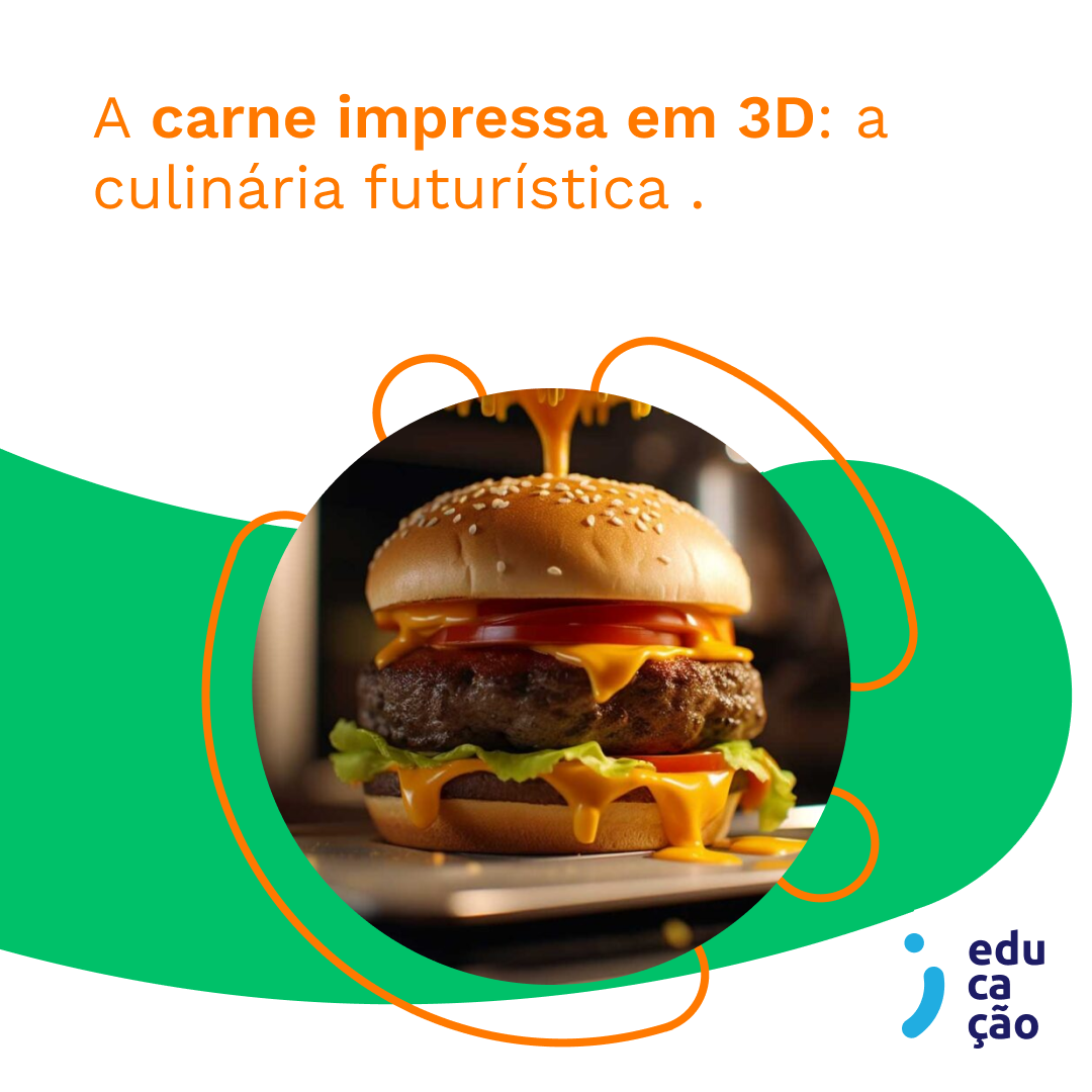  A carne impressa em 3D: a culinária futurística.